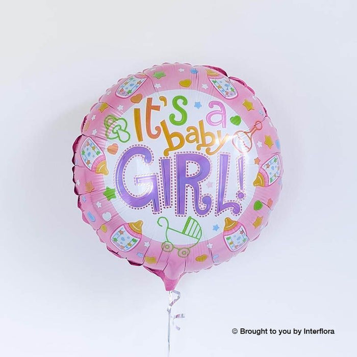 It's a Baby Girl Balloon – Newlands Flower Boutique