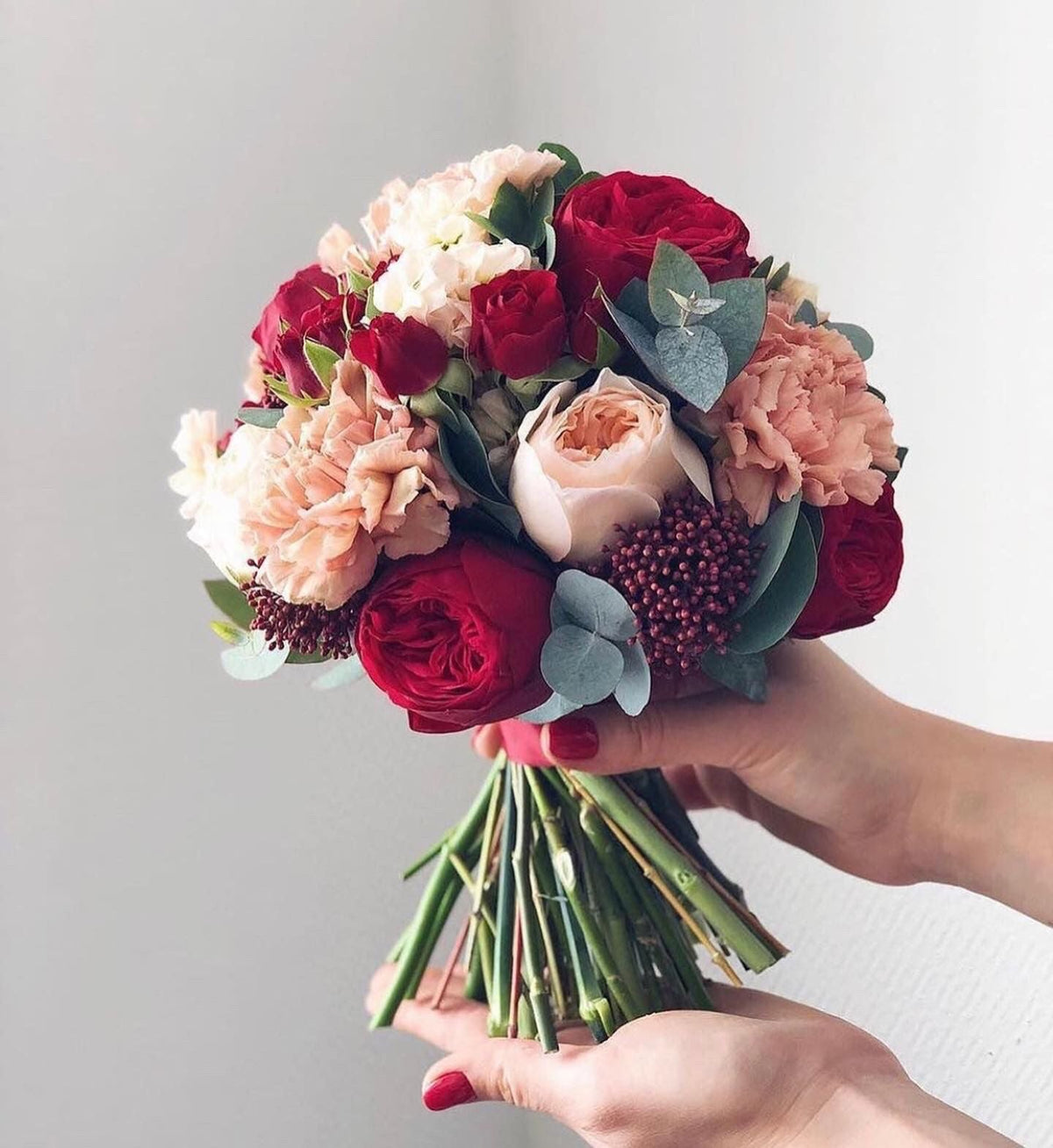 Bridal Bouquet Peachy Bloom