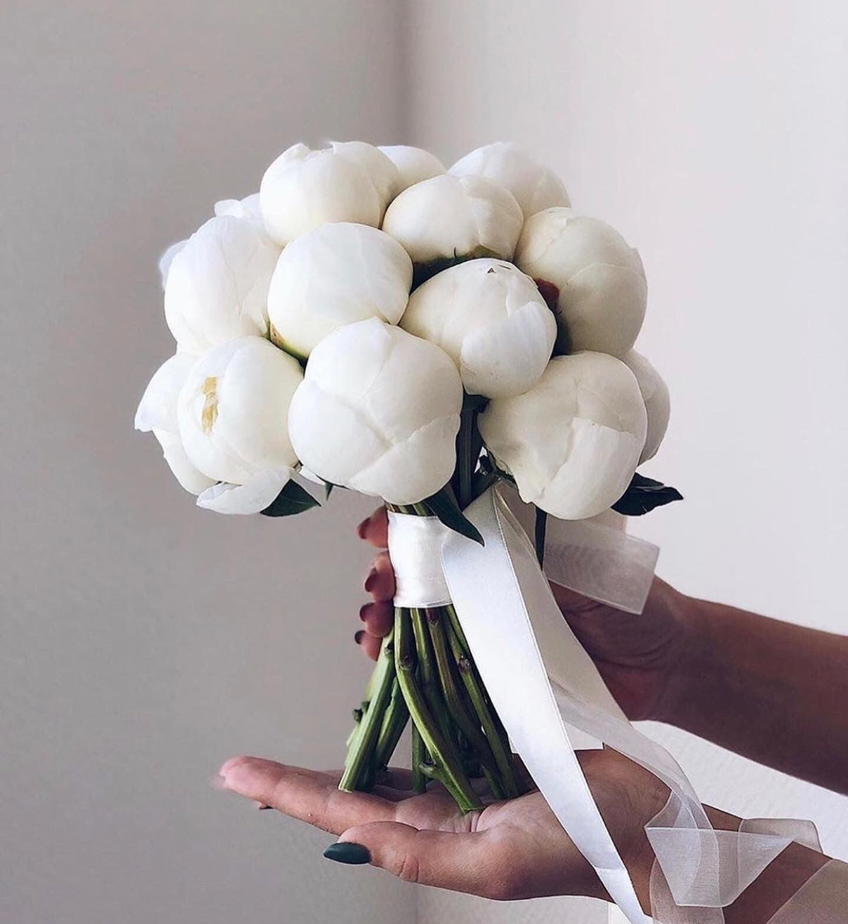 Bridal Bouquet Simpley Peonies