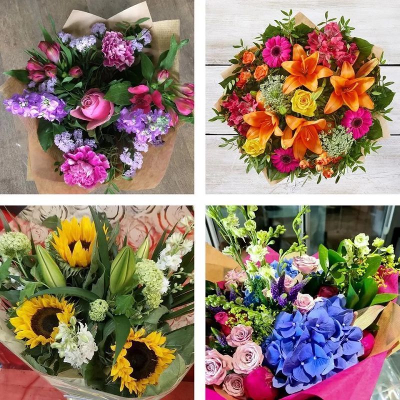 Brights Hand-Tied Bouquet