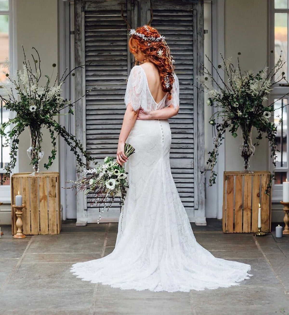 Classic White Bridal Bouquet