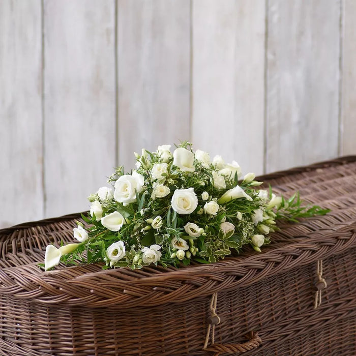 Petite Casket Spray – Newlands Flower Boutique