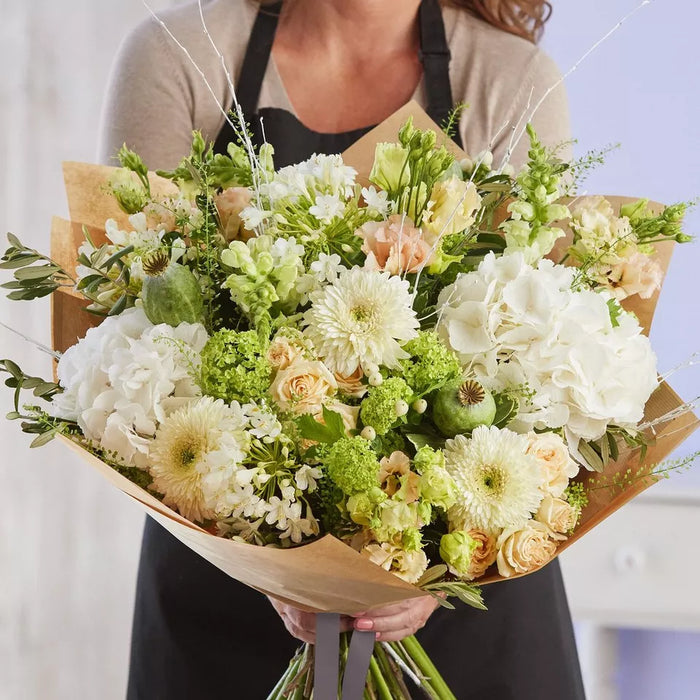 Sympathy hand-tied made with the finest flowers – Newlands Flower Boutique
