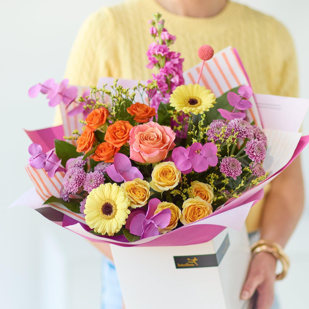 Bright Mother's Day Bouquet Without Lilies – Newlands Flower Boutique