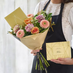 Congratulations gift set with chocolates and card – Newlands Flower Boutique
