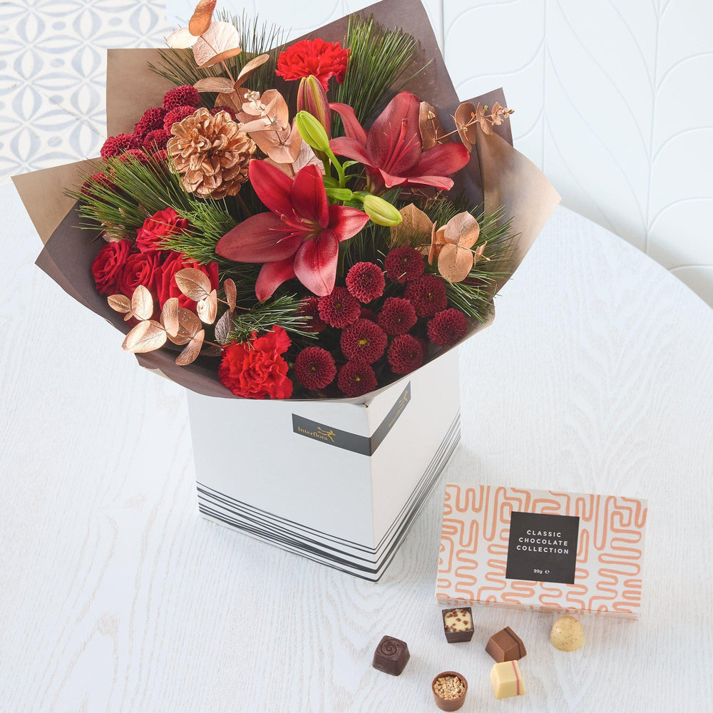 Christmas Bouquet with Chocolates