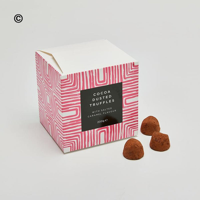 Cocoa Dusted Truffles 200g chocolate gift – Newlands Flower Boutique