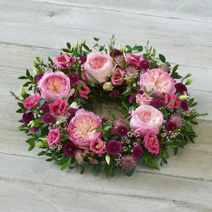 Garden Rose Wreath