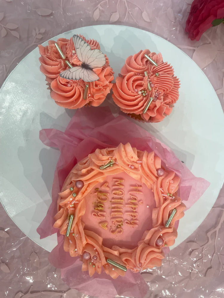 
                  
                    Mother's Day Bento Cake With Cupcakes
                  
                