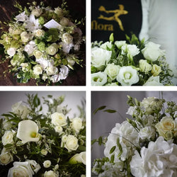 Funeral Posy Tribute Made With The Finest Flowers – Newlands Flower Boutique