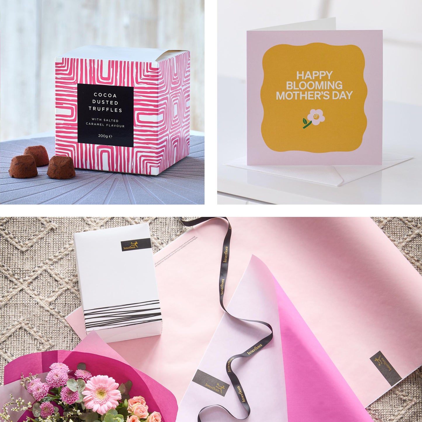 
                  
                    Pastel Mother's Day Bouquet With Chocolates and Card
                  
                