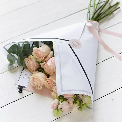 Beautifully Simple Pink Flower Wrap