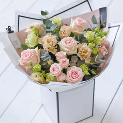 Beautifully Simple Pink Bouquet – Newlands Flower Boutique
