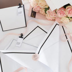 Beautifully Simple White Flower Wrap – example 4