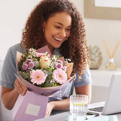 Thank You gift set with chocolates and card – Newlands Flower Boutique