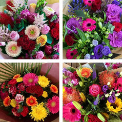 Bright Handcrafted Thank You Bouquet – Newlands Flower Boutique