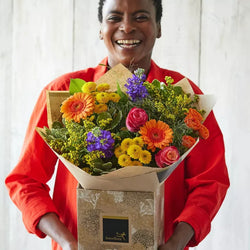 Handcrafted Thank You Bouquet – Newlands Flower Boutique