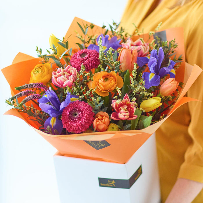 Tulip & Iris Bouquet – Newlands Flower Boutique