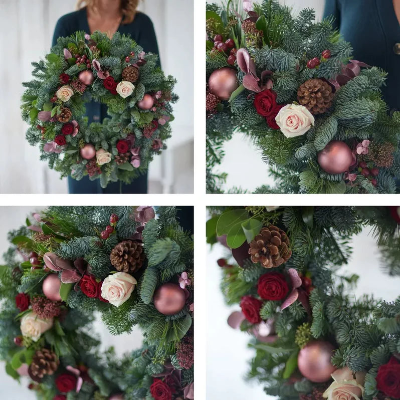 
                  
                    Luxury Classic Christmas Door Wreath
                  
                