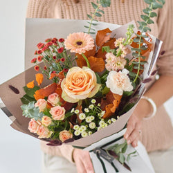 The Autumn Woodland flower arrangement – Newlands Flower Boutique