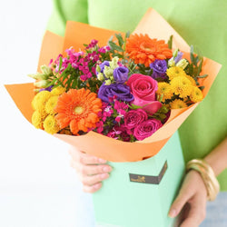 The Vibrant Fiesta flower arrangement – Newlands Flower Boutique