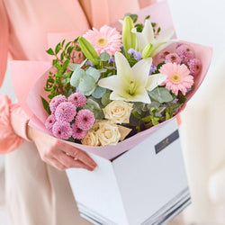 The Delicate Dusk flower arrangement – Newlands Flower Boutique