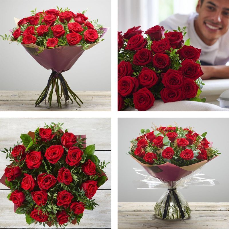 
                  
                    18 Large-headed Red Rose Valentine's Bouquet
                  
                