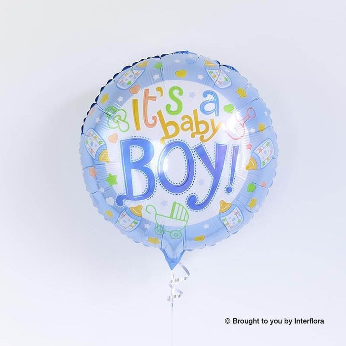 It's a Baby Boy Balloon – Newlands Flower Boutique