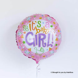 It's a Baby Girl Balloon
