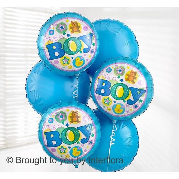 It's a Baby Boy Balloon Bouque – Newlands Flower Boutique