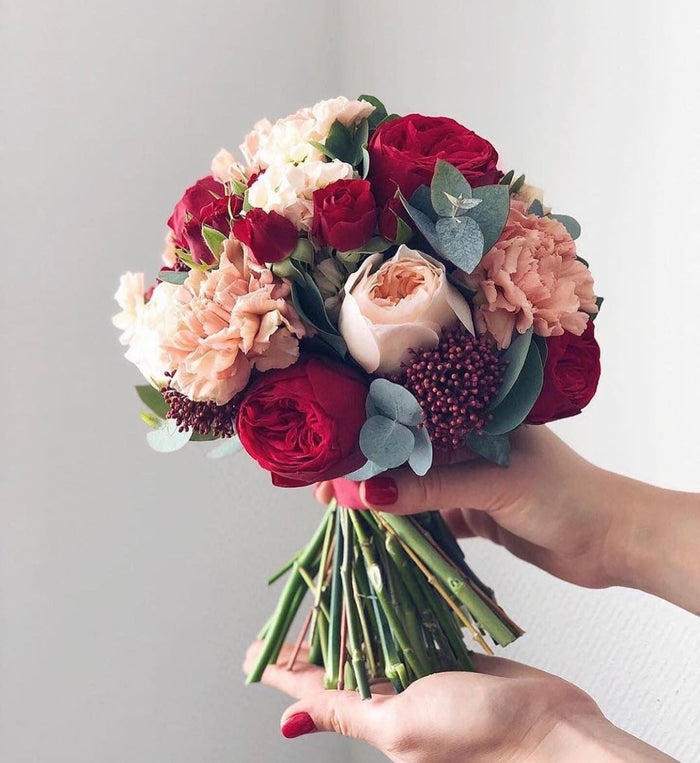 Bridal Bouquet Peachy Bloom