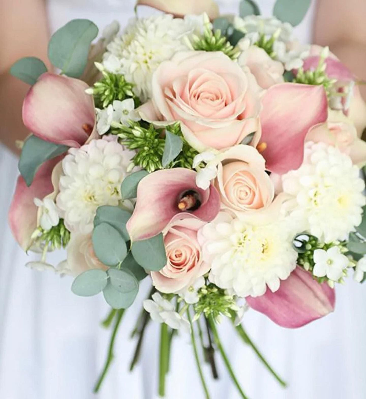 Bridal Bouquet Simple Pastels