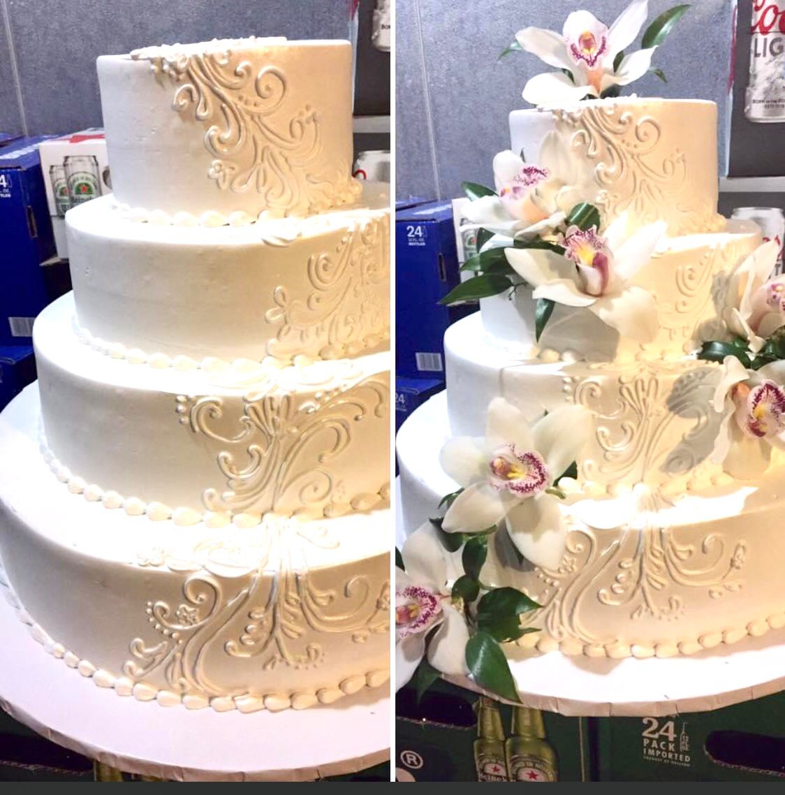Cymbidium Orchid Cake Flowers