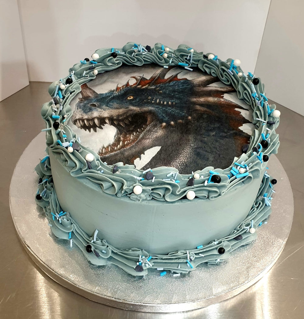 Dragon Cake / Cake Decorating - YouTube