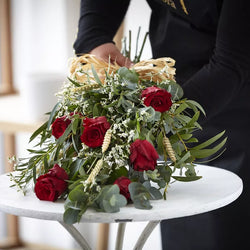 Simple Rose Sheaf Yellow