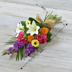Vibrant Scented Sheaf Standard FB23 – Newlands Flower Boutique