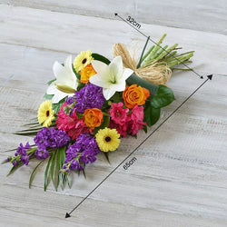 Vibrant Scented Sheaf Standard FB23 – Newlands Flower Boutique