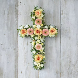 Pastel Cross – Newlands Flower Boutique