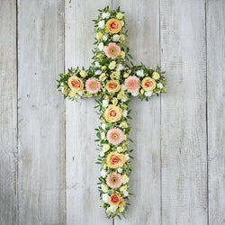 Pastel Cross – Newlands Flower Boutique