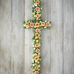 Pastel Cross – Newlands Flower Boutique