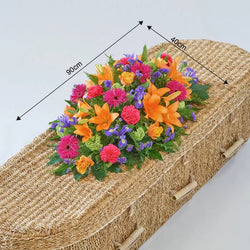 Vibrant Casket Spray
