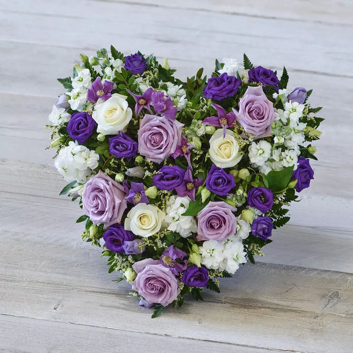 Lovely Lilac Heart – Newlands Flower Boutique