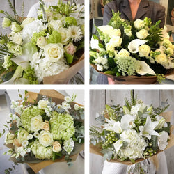 Sympathy hand-tied made with the finest flowers – Newlands Flower Boutique