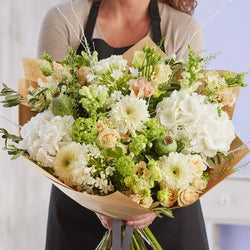 Sympathy hand-tied made with the finest flowers – Newlands Flower Boutique