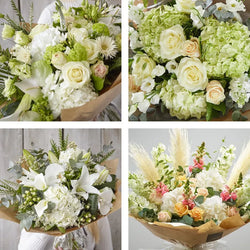 Sympathy hand-tied made with the finest flowers – Newlands Flower Boutique