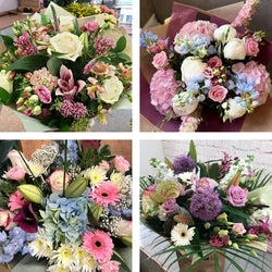 Sympathy hand-tied made with the finest flowers – Newlands Flower Boutique