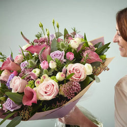 Sympathy hand-tied made with the finest flowers – Newlands Flower Boutique