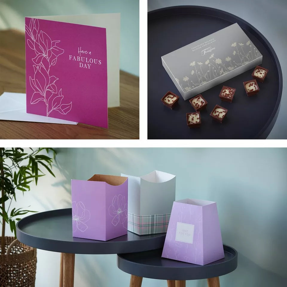 
                  
                    Mother's Day Pastels Gift Box Set With Chocolates and Card
                  
                