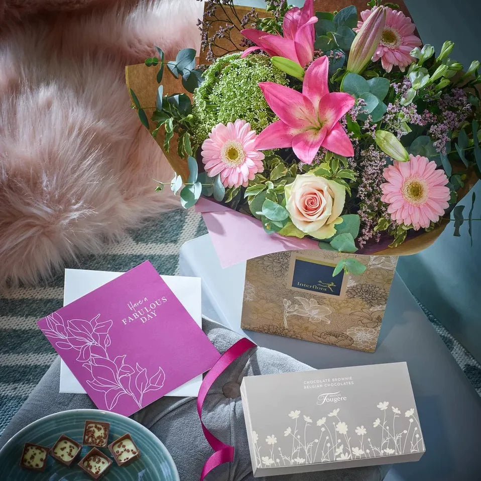 
                  
                    Mother's Day Pastels Bouquet Bundle with Chocolates and Card
                  
                