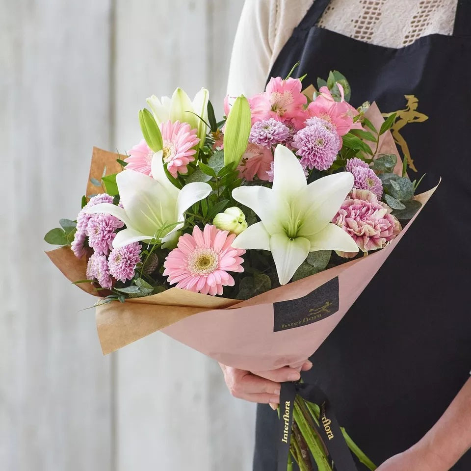 Mother's Day Pastels Hand-Tied Bouquet